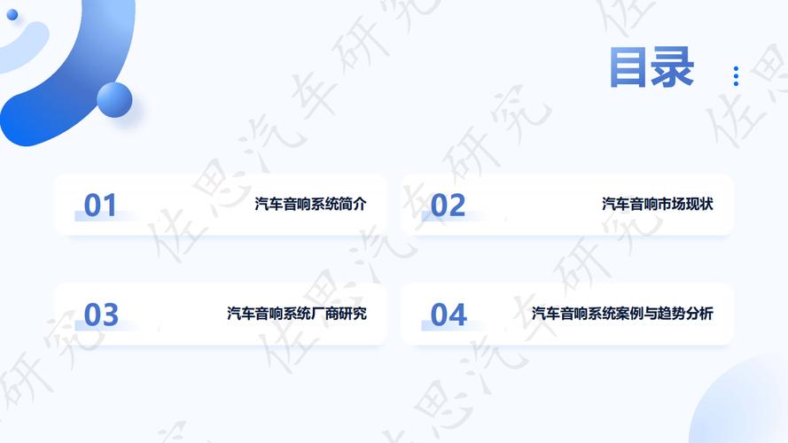 中国汽车音响行业未来趋势如何？